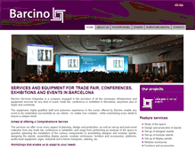 Tablet Screenshot of barcinoserviciosintegrales.com